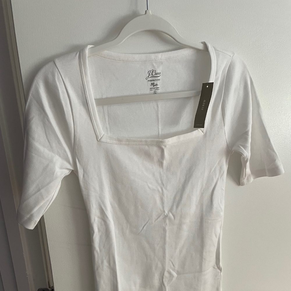 J Crew White Shirt